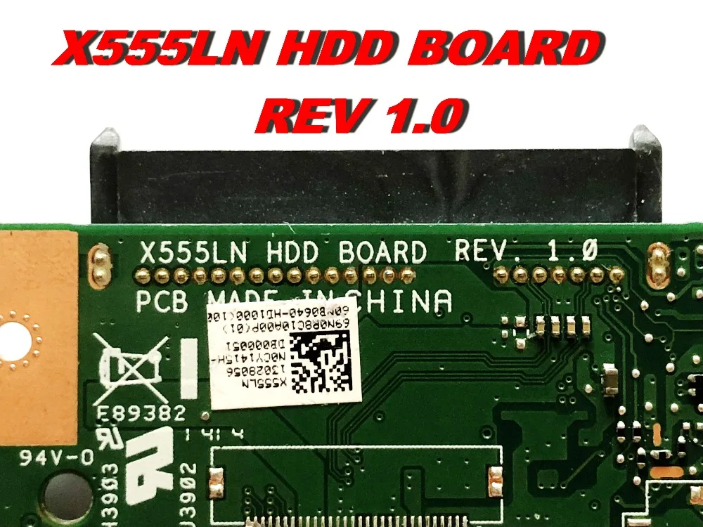 Original para ASUS X555LN HDD Junta X555LN HDD Junta REV. 1 0 probada buena envío gratis