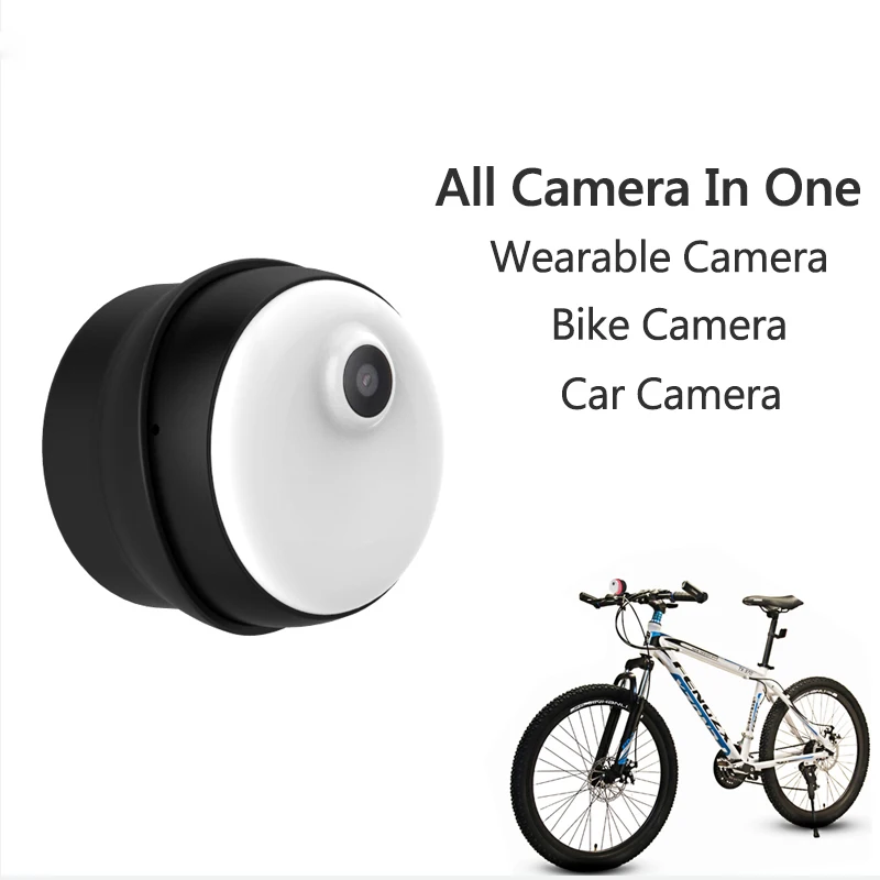 

M8901 Magnetic Mini Camera HD 720P No Button Design Body Camera H.264 Built-in 8GB Memory Camera Magnetic Micro DV DVR Camera