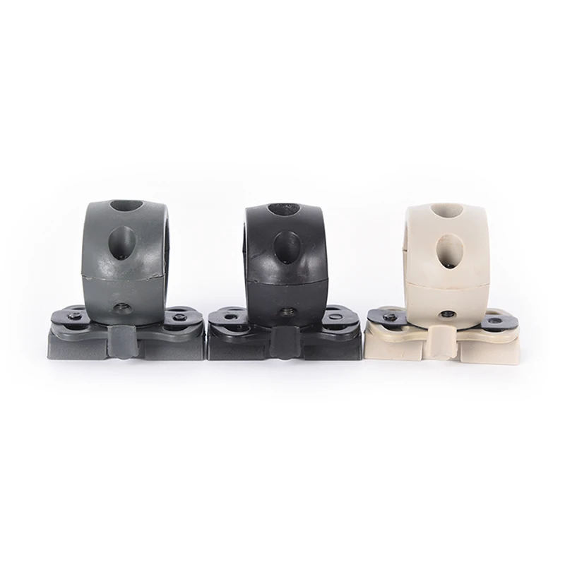 

Helmet Flashlight Mount Clip Military Airsoft Tactical Flashlight Clamp Adaptor For Fast Helmet Light Holder