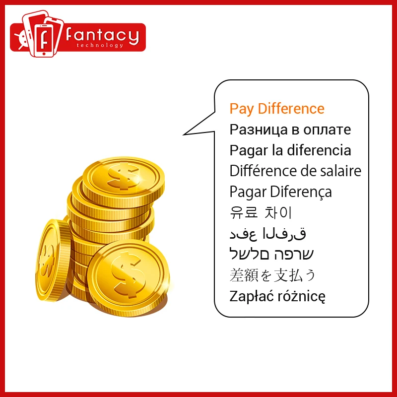 

Difference Link, Please Leave The Order Number Info When You Order In This Link
