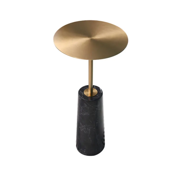 New Metal End Table for Living Room Marble Base Round Side Table Small Coffee Table New Metal End Table for Living Room Marble Base Round Side Table Small Coffee Table