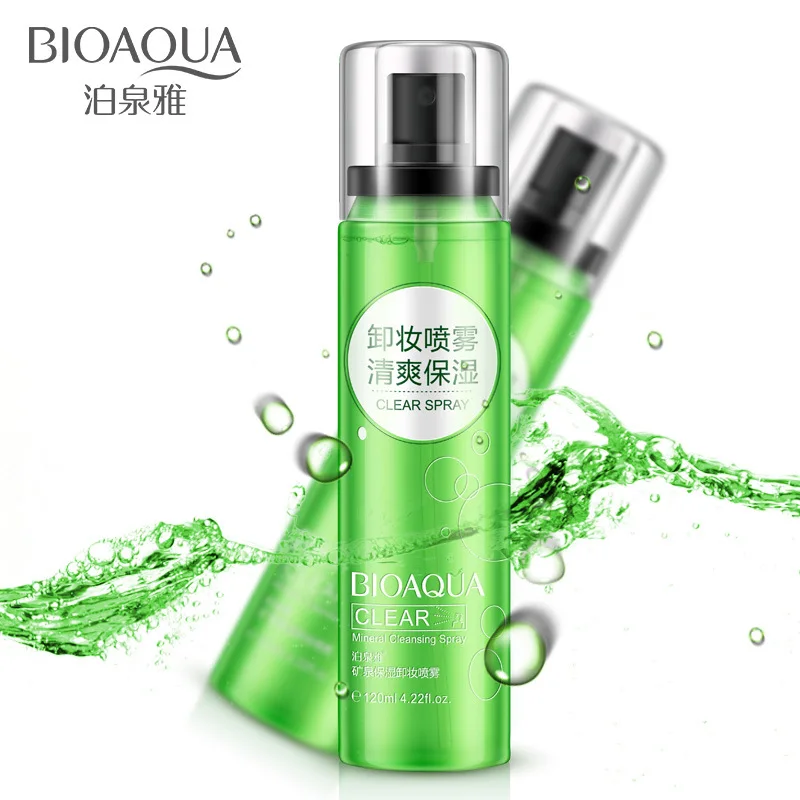 

BIOAQUA Mineral Cleansing Gentle Spray Makeup Remover Water Oil-control Spring Replenishment Moisturizing Korean Cosmetics 120ML