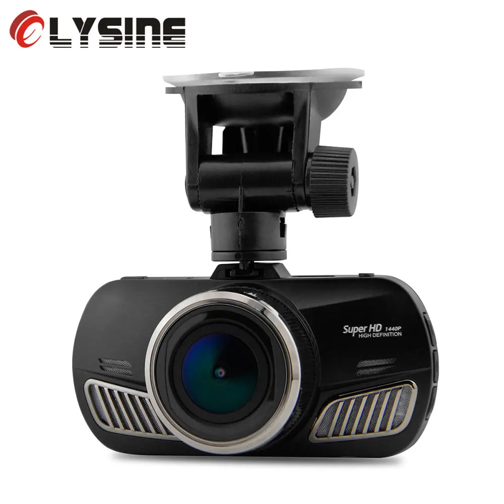 Olysine Supper HD 1440P Автомобильный видеорегистратор Камера Ambarella A12 ADAS Dash Cam HDR видеорегистратор ночного видения gps опционально автоматический Регистратор