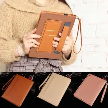 

Multifunction Strap Handheld Leather Case for iPad Pro 9.7 inch Business Foldable Stand Card Smart Cover for Apple iPad Pro 9.7"