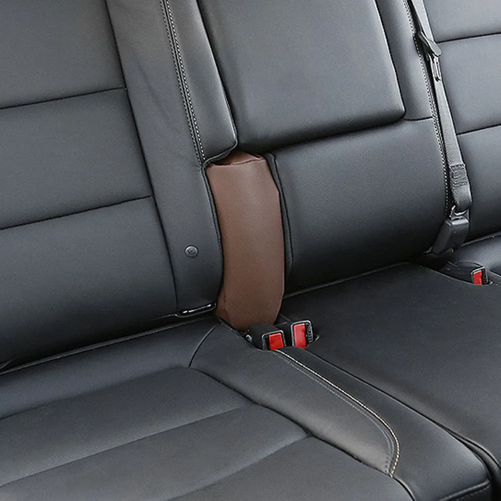 Для Chevrolet Equinox кожаная кобура заднего сиденья зазор заполнитель слот заглушка герметичный фиксатор 1 шт. Стайлинг автомобиля