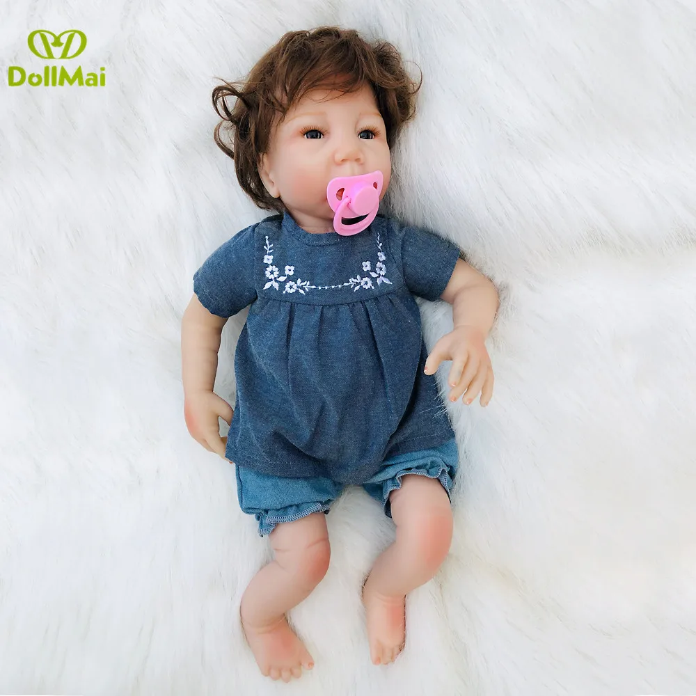 Кукла реборн Bebe l.o.l Мягкая силиконовая виниловая младенец игрушка для детей