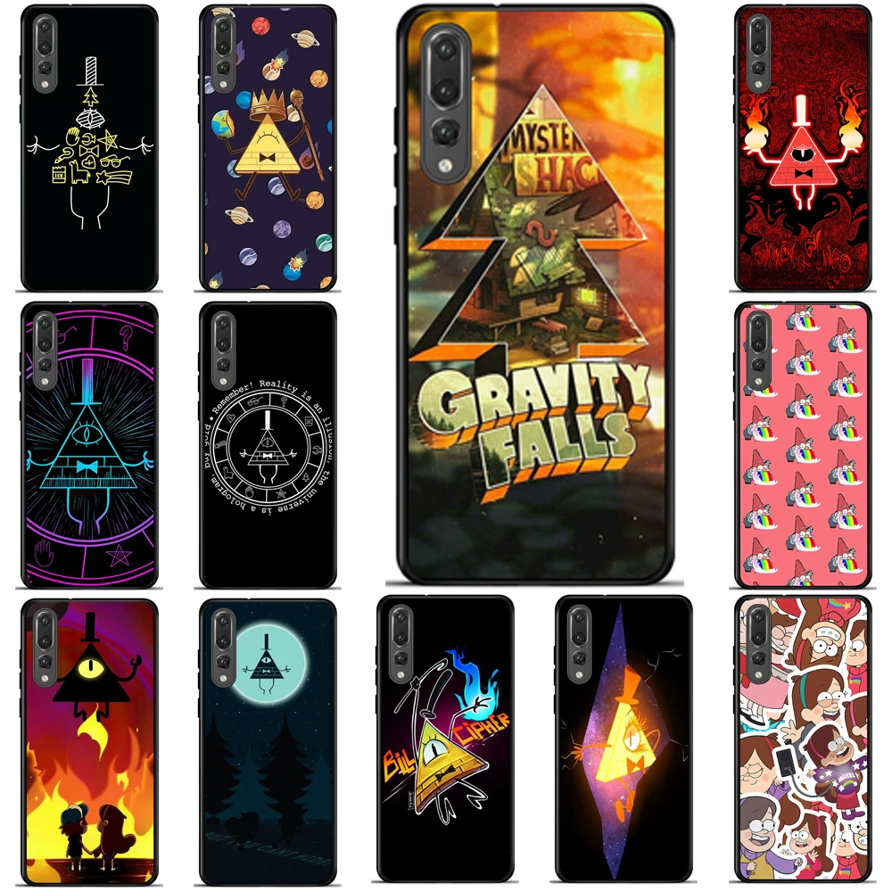 

Soft Silicone Case for Honor 7a Black Silicone TPU Cases Nova 3i Nova 3 Case for Honor 10 Lite Floral Phone Case