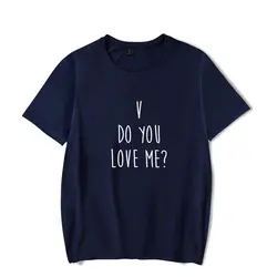 БЦ хип-хоп футболки вы LOVE ME» футболки HARAJUKU женская одежда топы каваи Kpop топы с принтом Футболка плюс Размеры A10260-A10266