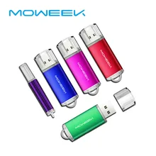 Moweek мини USB флеш-накопитель 64 ГБ флеш-накопитель 32 Гб USB флешка 128 ГБ 16 ГБ 8 ГБ 4g Флешка реальная емкость флеш-диск USB 2,0 oem пользовательский логотип