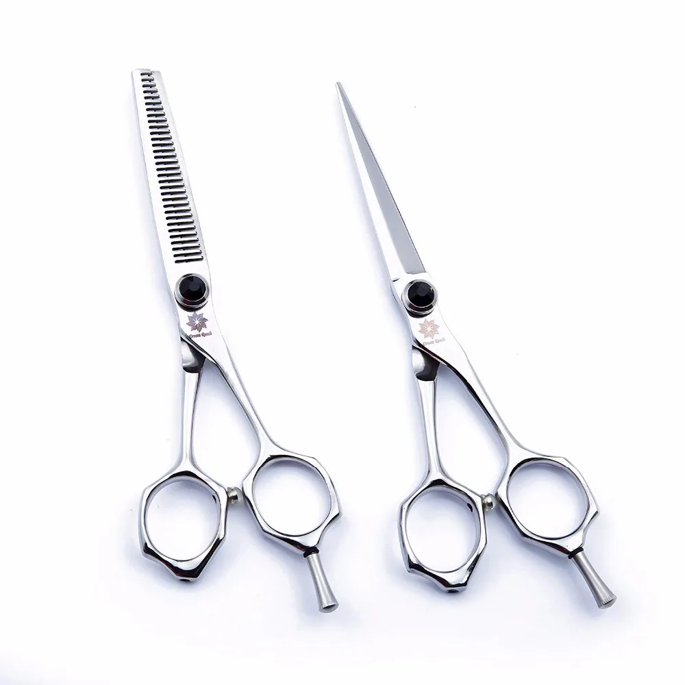 5.5" Hair Cutting Scissors Shears and Barber Thinning Salon Razor Edge