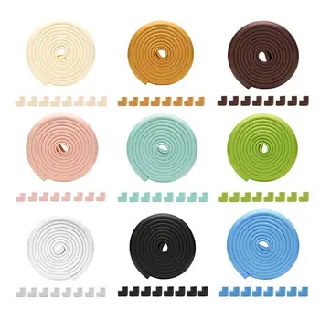 

Baby Safety Corner Protection Kids Table Guard Strip Soft Thicken Desk Edge Protective Strip Cushion Corner Protector Kits Cover