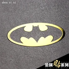 Marvel legends batman Metal sticker for mobile phone computer Toys DIY decoration material supply