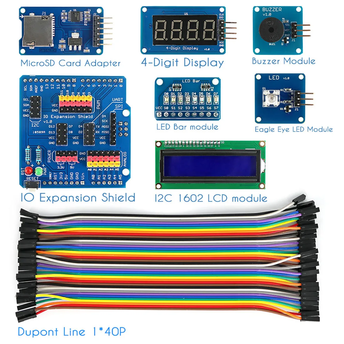 MODIKER diy высокотехнологичные программируемые игрушки для UNO R3 для Atmega328P макетной платы модуль комплект для Arduino