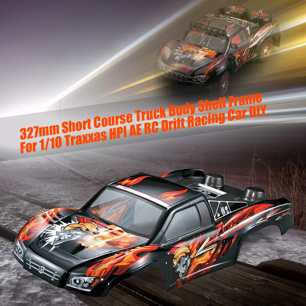 327 мм короткий грузовик RC корпус автомобиля рама для 1/10 Traxxas HPI AE дрейфующий