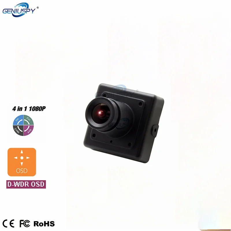 Миниатюрная квадратная плата WDR для камеры Geniuspy 1/2.8 IMX290 Sony 1080P с функцией OSD 4 в 1 AHD