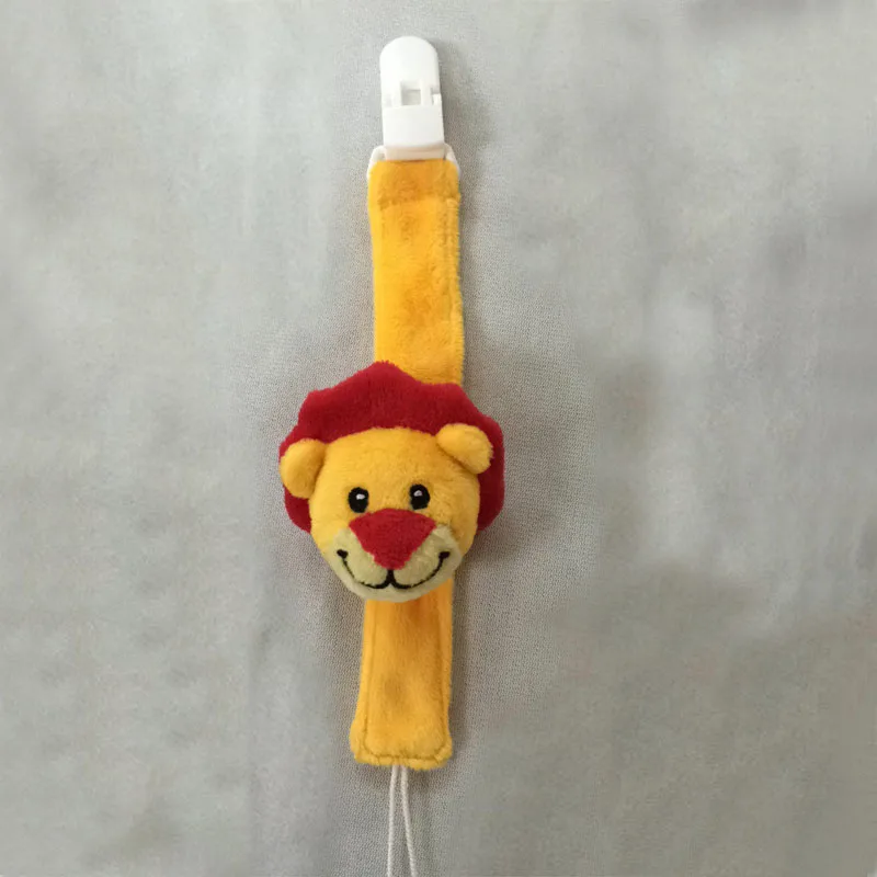 Cute plush Baby pacifier holder nipple chain baby teether chain toy dummy holder soother lion/giraffe chain Pacifier chain B0620 Cute plush Baby pacifier holder nipple chain baby teether chain toy dummy holder soother lion/giraffe chain Pacifier chain B0620