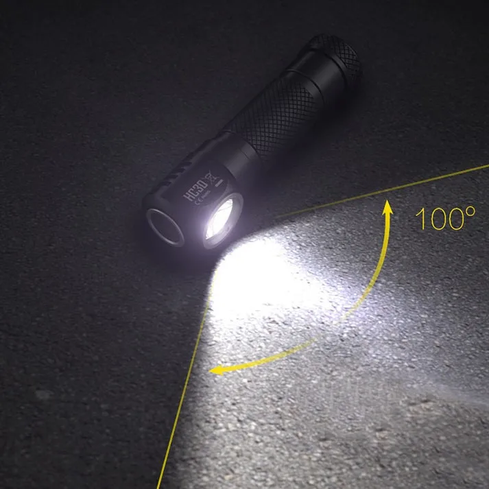 Налобный фонарь NITECORE HC30 CREE XM-L2 U2 max 1000LM с аккумулятором 18650 3500 мАч, новое зарядное устройство I2