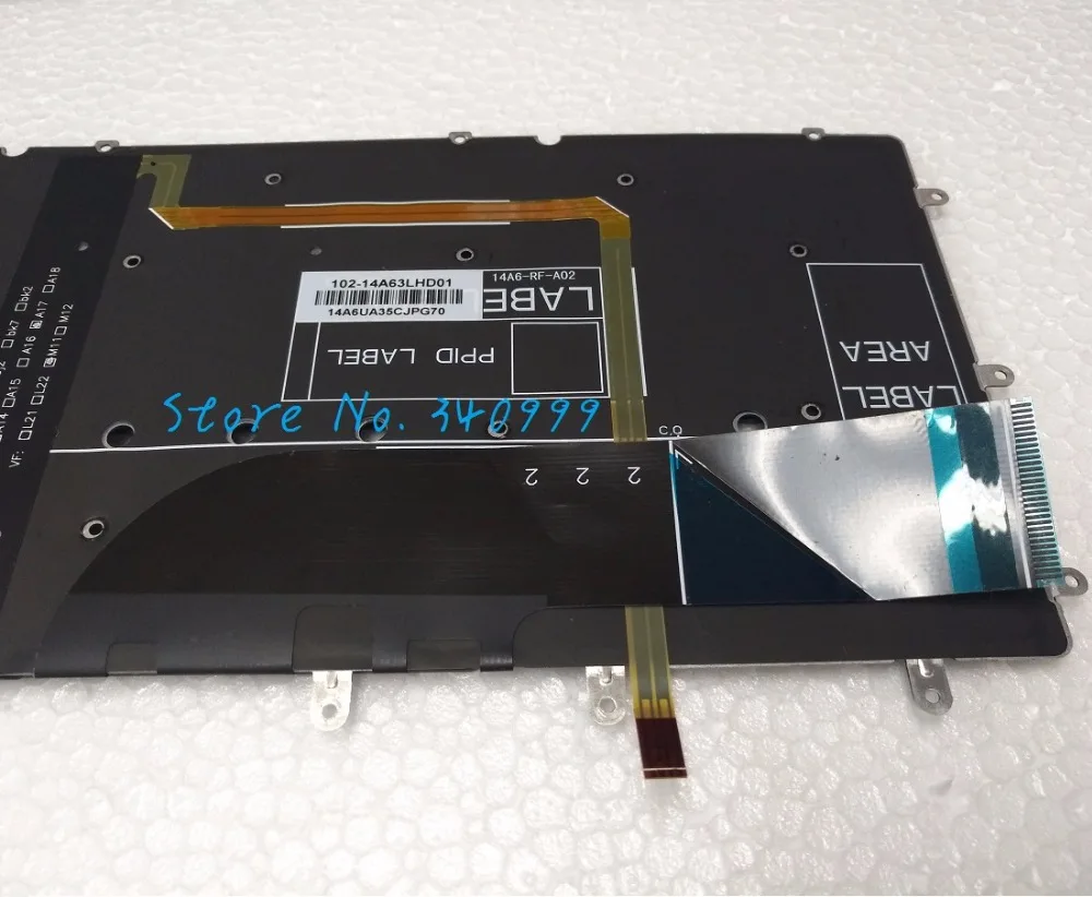 Бесплатная доставка новая клавиатура для Dell XPS 13 7547 7548 9333 9343 9350 с подсветкой|keyboard