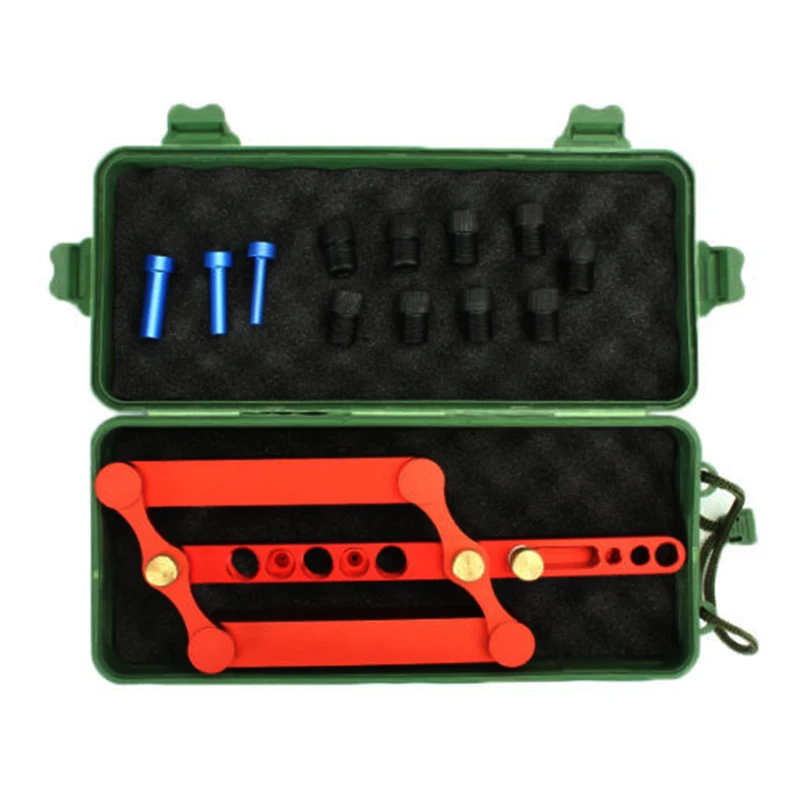

6/8/10mm Self Centering Dowelling Jig Set Metric Dowel Drilling Hand Tools Set Power Woodworking Tool with Case