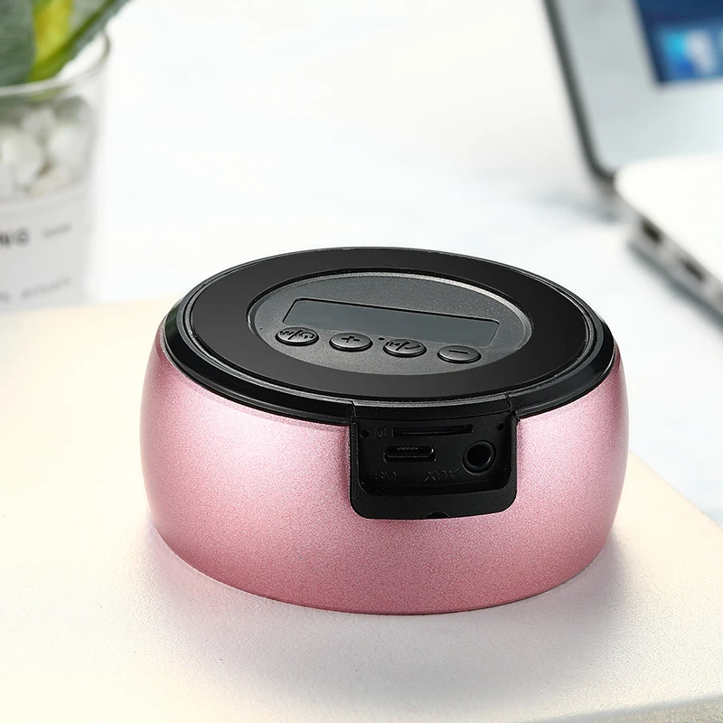 Мини Портативная Bluetooth колонка Беспроводная басовый звук стерео сабвуфер FM радио