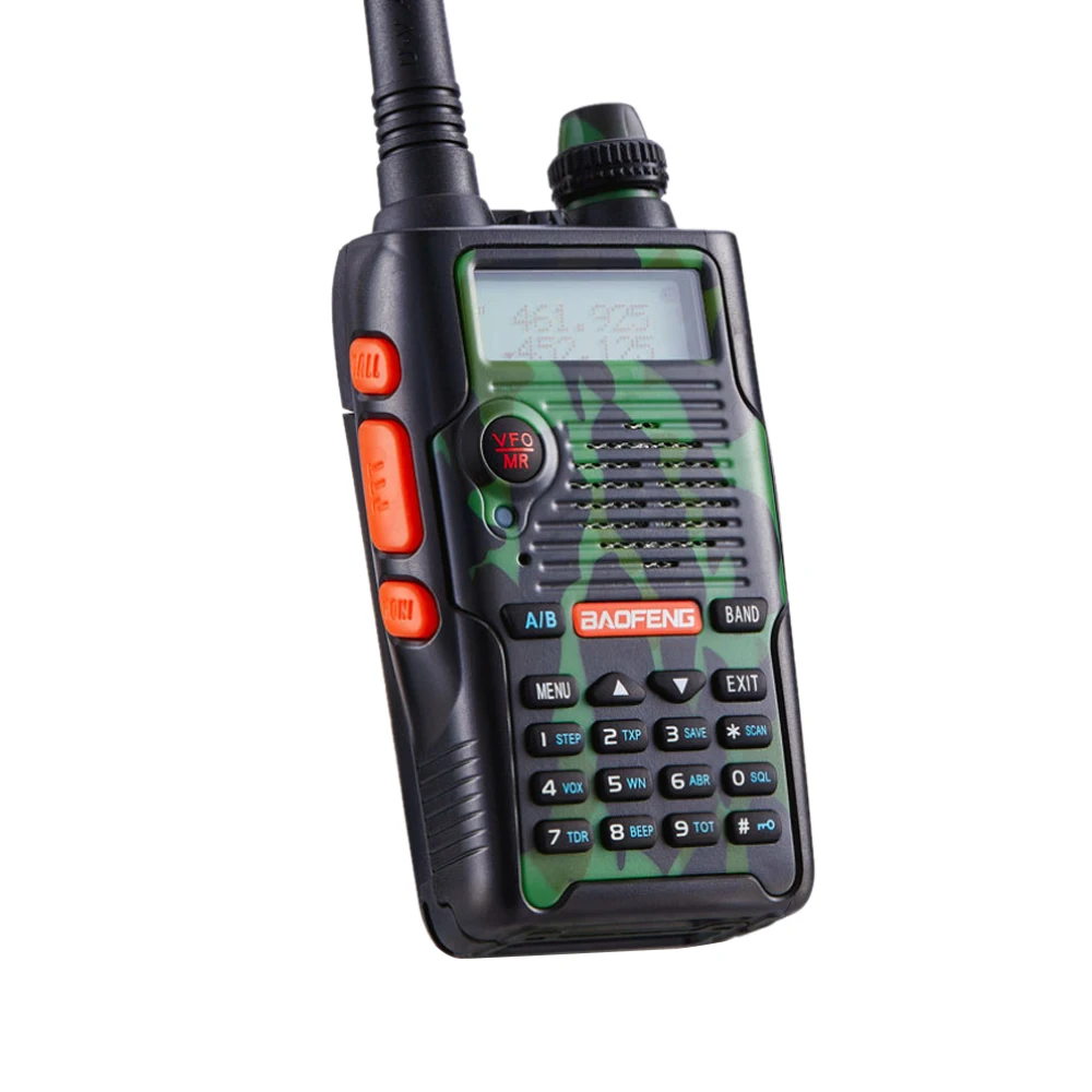 BAOFENG UV-5R Walkie Talkie Профессиональный CB радиостанции 136-174/400-520 мГц 5 Вт VHF/UHF 128 Каналы УФ 5R охоты Любительское радио