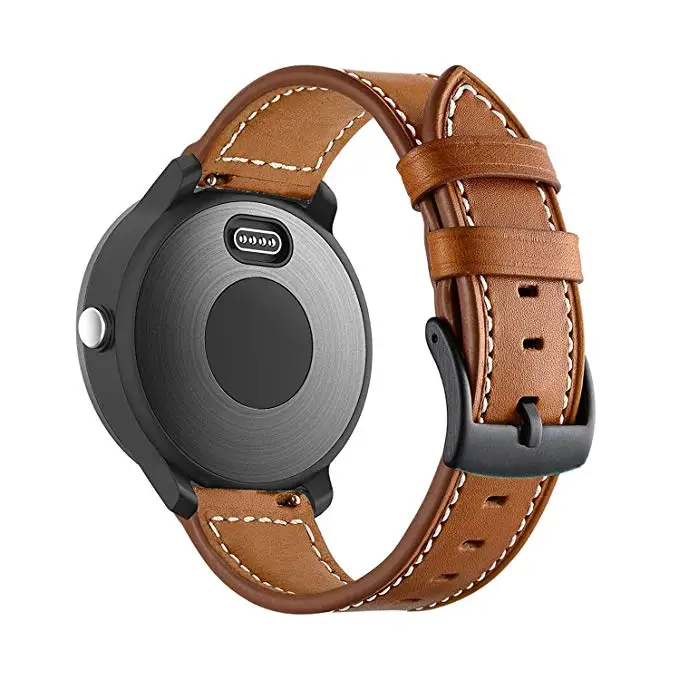 Сменный ремешок из натуральной кожи для умного браслета Garmin Vivoactive 3 часов/Forerunner
