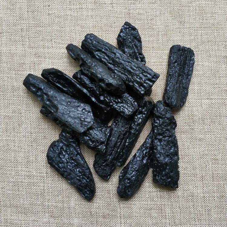 

Natural Thai glass meteorite original stonestone mineral specimen diy stone pendant accessories energy stone