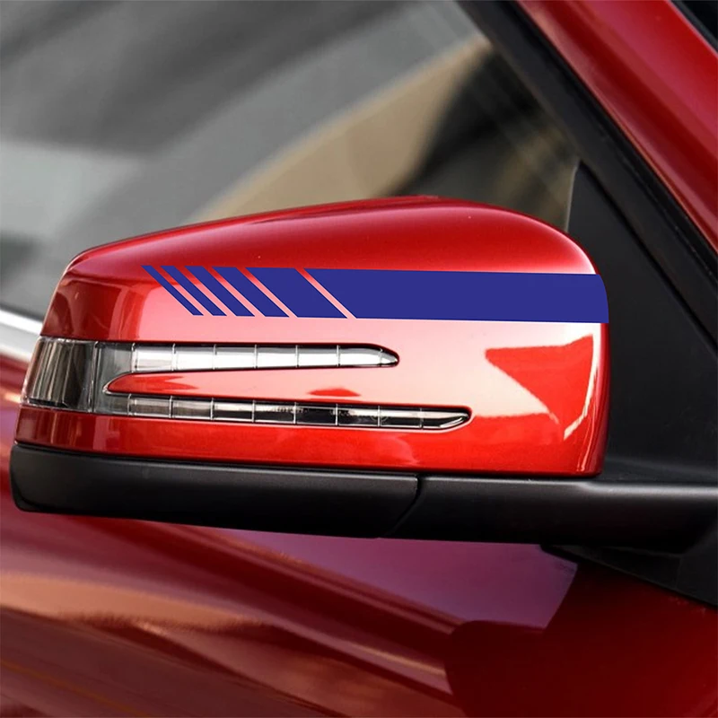 Car-Styling Rearview Mirror Stickers for Car Decor Rear view Mirror Vinyl Car Stickers Car Styling For Mercedes Benz AMG GLA GLK