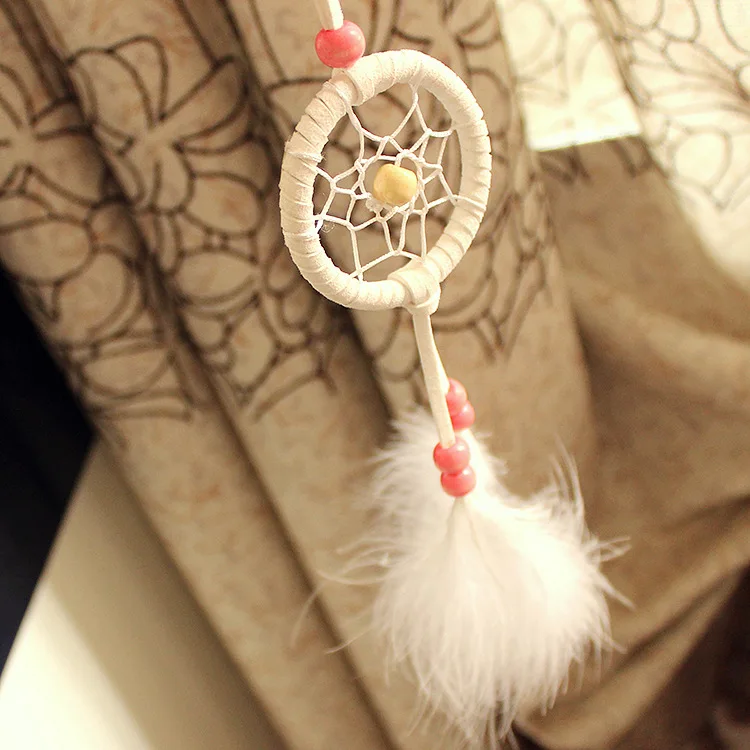 

3 Color Mini Dreamcatcher Pendant Dream Catcher Wind Chimes Car Home Hanging Ornaments Decorative Crafts Gifts Souvenirs