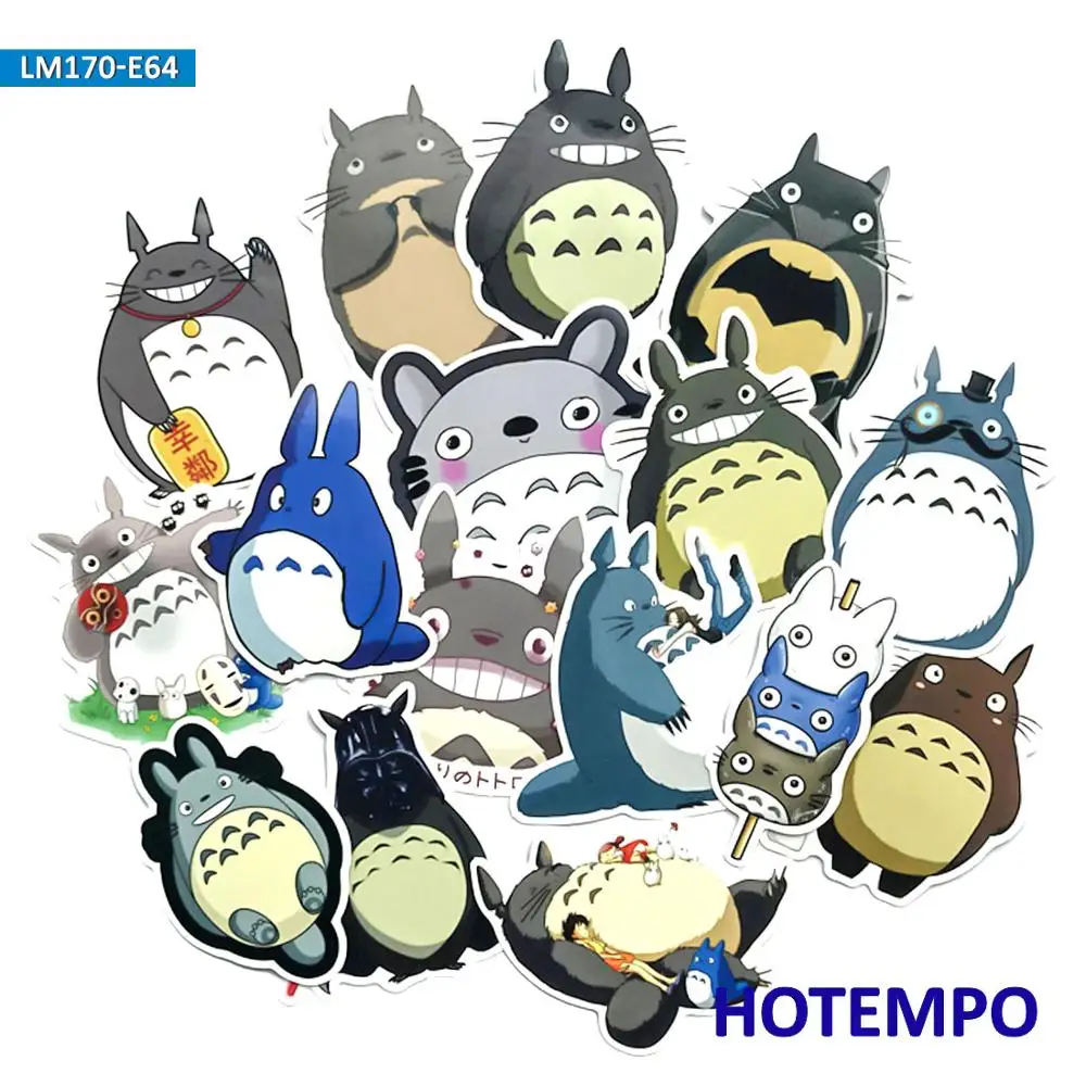 60 قطعة حزمة منتديات فيلمي الجار Totoro لطيف القرطاسية الكرتون ملصقات ل للهاتف المحمول والحاسوب المحمول الأمتعة لوح التزلج ملصقات