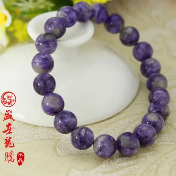 

Natural crystal jingshu withage to zi crystal bracelet male Women
