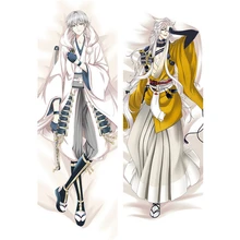 Аниме игры Touken Ranbu Online Tsurumaru Kuninaga Kogitsunemaru лиса мяч Мужской Dakimakura корпус чехол для подушки декоративная подушка