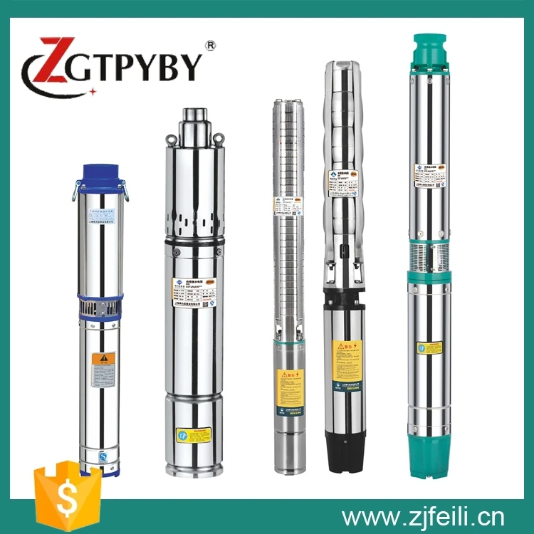 

submersible pump 1.5kw deep well pump head 70meter 4 inch  water pump for sale