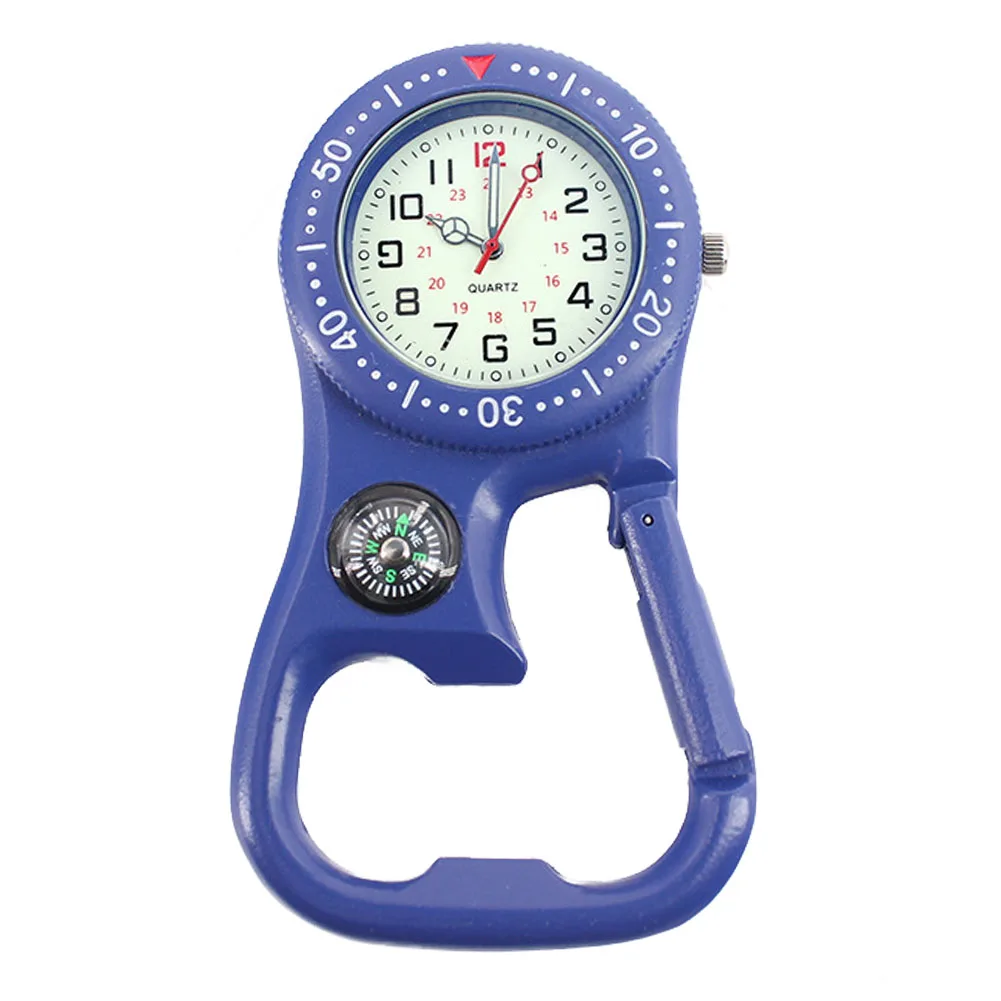 

3in1 Bottle Opener Design Key Ring Multifunctional Hiking Durable Carabiner Watch Outdoor North Arrow Camping Survival Tool
