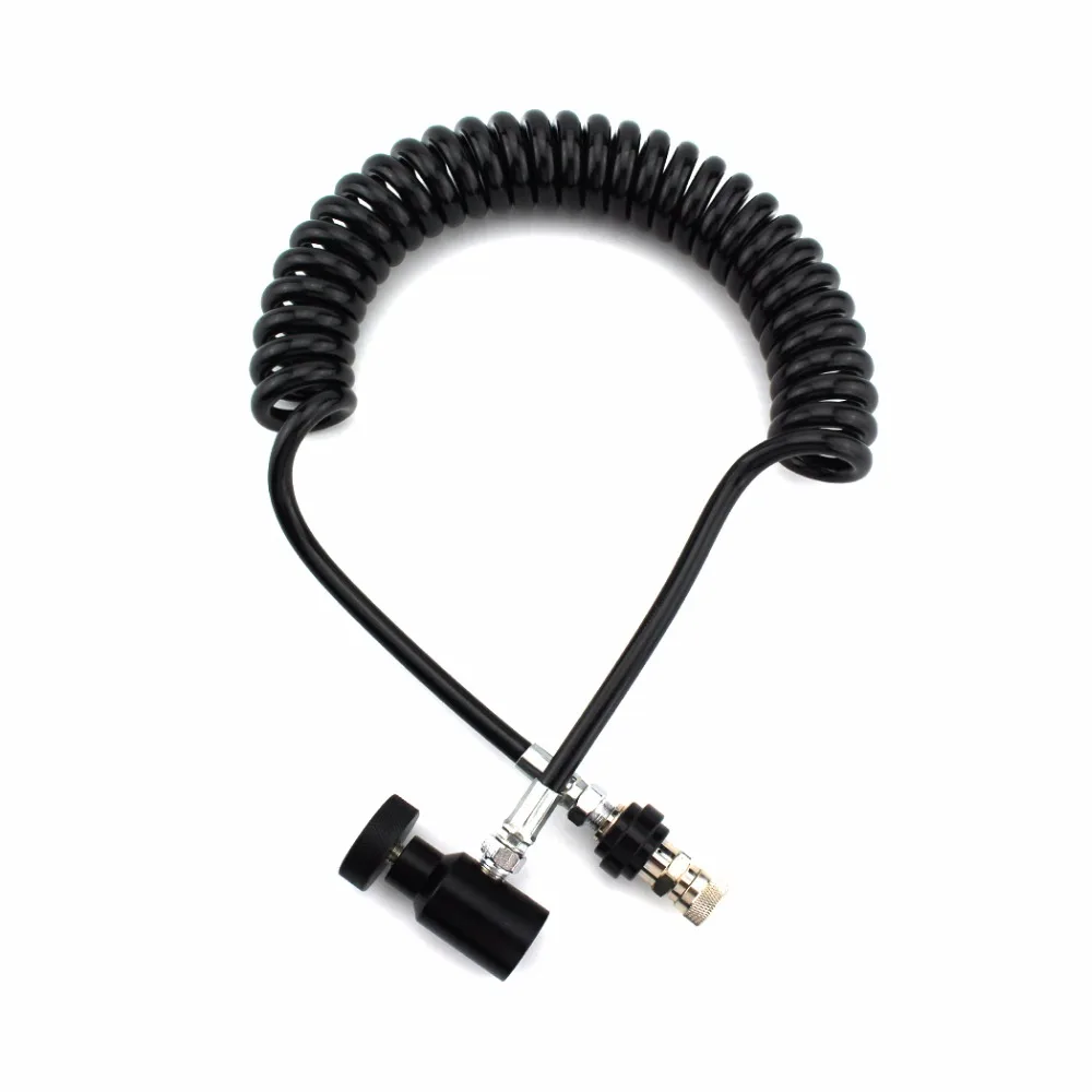 PCP Airforce Paintball Coil Remote Hose Line 8MM Thickness with Slide