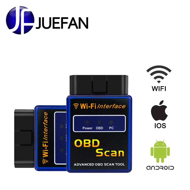 Новый easydiag Wi-Fi obd2 wifi CAN-bus интерфейс ELM 327 сканер obd 2 Поддержка Android/IOS/PC ELM327
