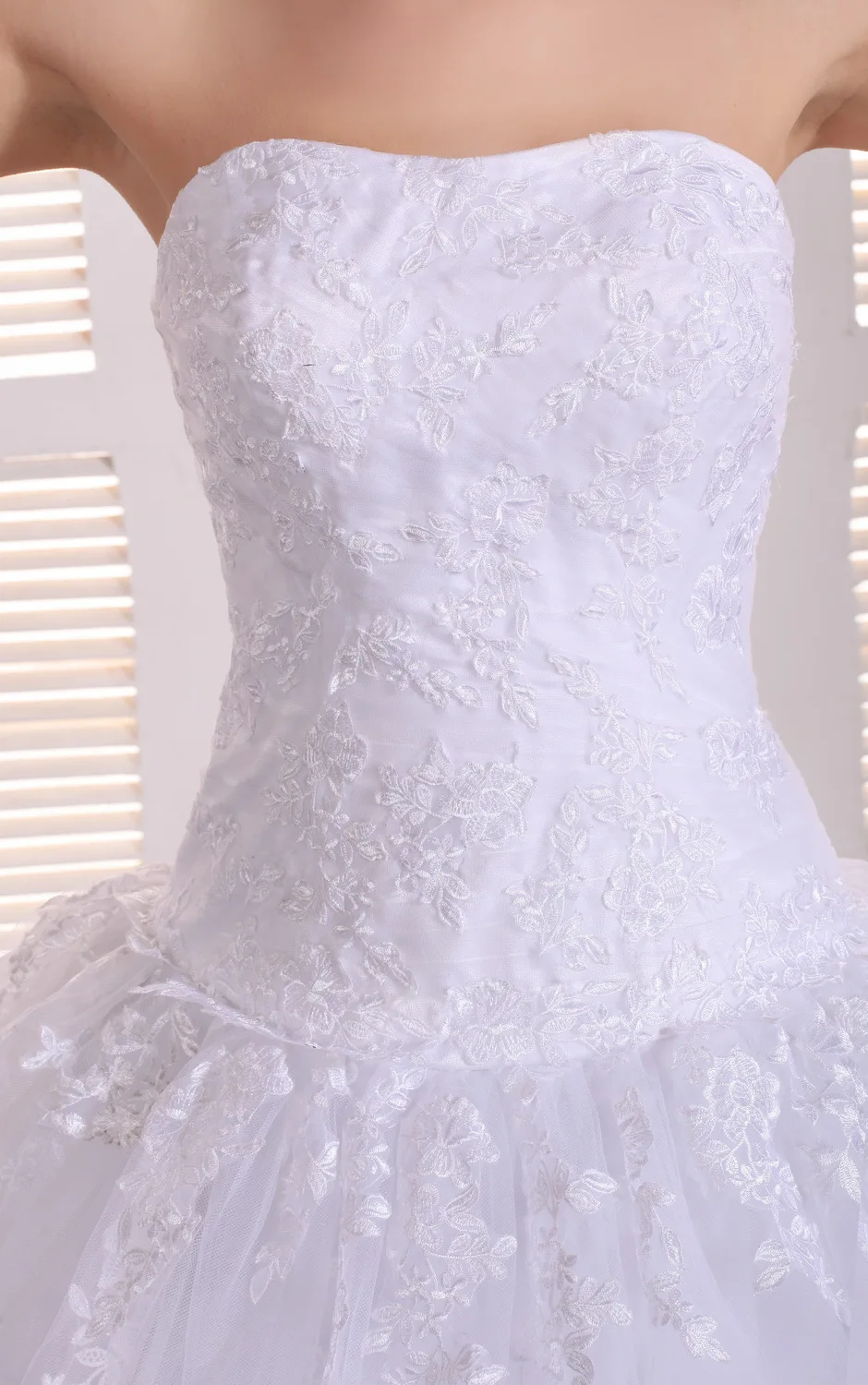 Robe De Mariage романтический Кружева Аппликации Белый Винтаж торжественные платья 2017