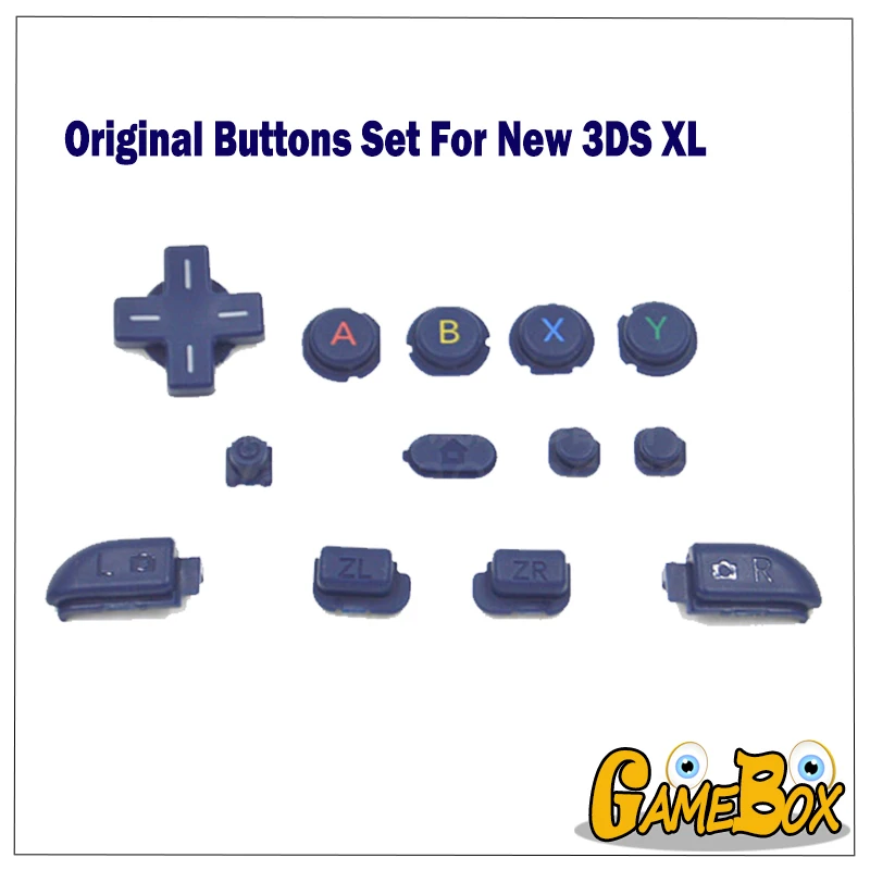 Original Buttons Set For new 3DS XL/LL Console Include 13 Parts Color
