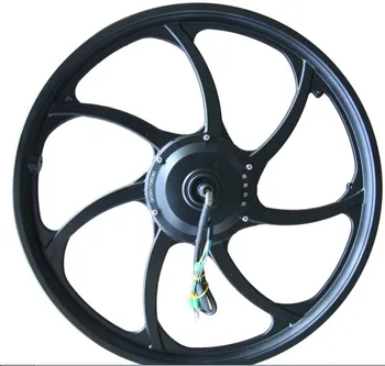 

20inch BLDC hub motor gear motor with aluminum alloy wheel in a whole 24v36v48v for electric scooter bicycle lithium bike MTB