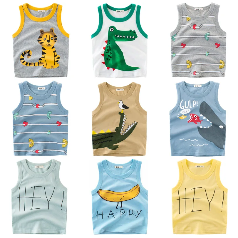 Cartoon Tiger T Shirt Boys Girls 2018 Summer Children's Clothing Toddler Shark Cotton Tops Tee Baby Kids Bebe Letters T-shirt Cartoon Tiger T Shirt Boys Girls 2018 Summer Children's Clothing Toddler Shark Cotton Tops Tee Baby Kids Bebe Letters T-shirt