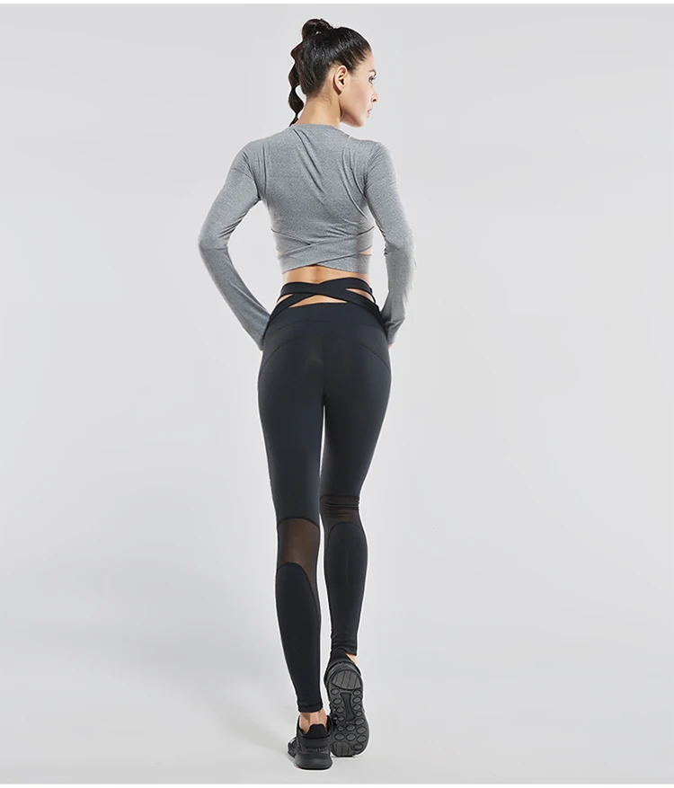 Женские брюки для бега йоги, леггинсы для фитнеса, сексуальные леггинсы с эффектом пуш-ап, дышащие колготки для бега, спортивная одежда