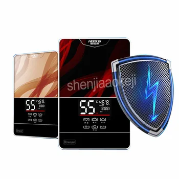 

Household Instant Tankless Electric hot Water Heater quick Heating tap Shower Watering heaters for Bathroom Kitchen 220v 6050w