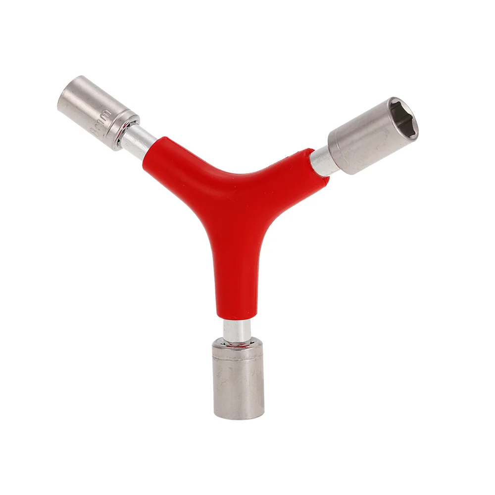 

Y-Type Triangle Hex Nut 8mm 9 mm 10mm 3-Way Socket Wrench Spanner FPV Drone Quadcopter Propeller Changer Universal RC Tools