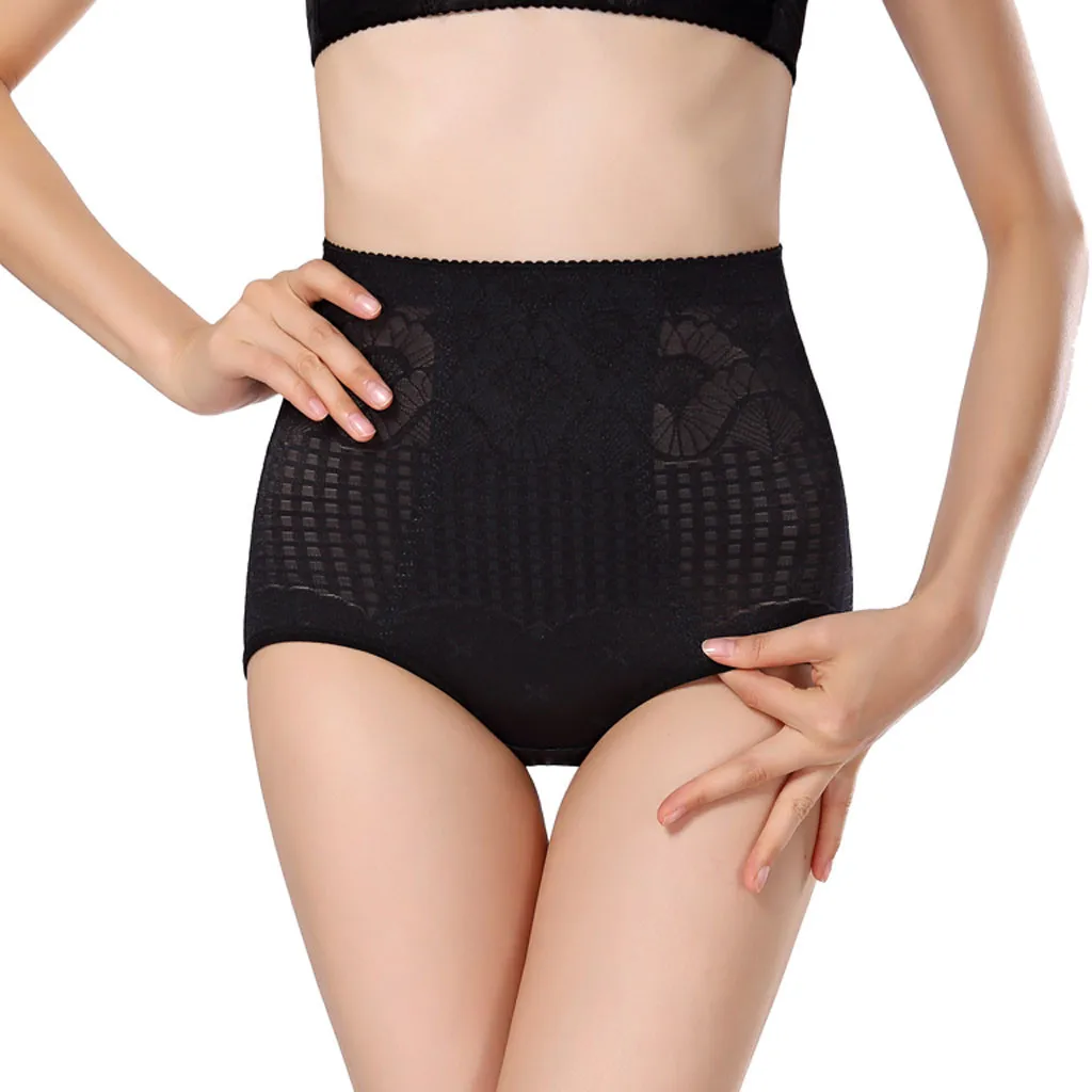 

High Waist Briefs Women Sexy Underwear Femme Slim Cotton Shorts Panties Solid Underpants Seamless Breathable Leggings Lingerie