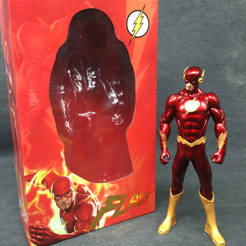 Saintgi 1 шт./компл. Juguetes флэш DC Marvel Барт Аллен Барри Мстители супер герой pvc 20 см