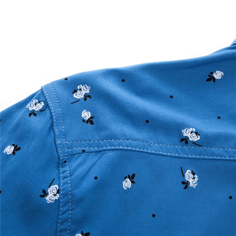 New Brand Casual Men's Rose Floral Printed Shirt Spring Autumn Male Long Sleeve Dress Shirts Tops Camisa Masculina Euro Size M-3XL (11)