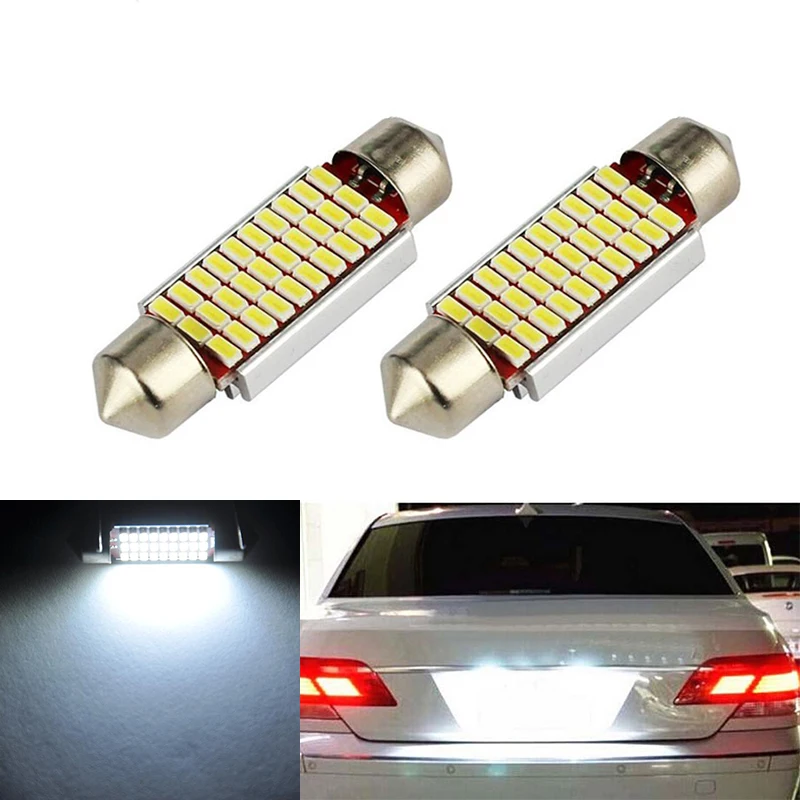 

2x Car Styling Canbus LED License Plate Lights 36MM C5W For Audi A2 A3 A4 A5 A6 A7 A8 Q5 Q7 R8 RS4 RS5 RS6 RS7 TT 8L 8P B5 B6