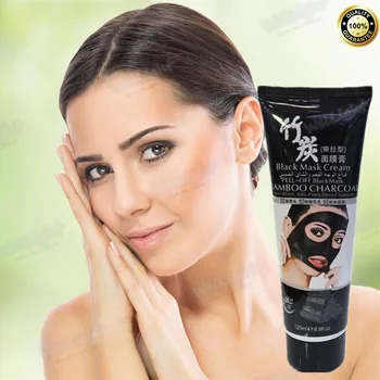 

Mask for face Blackhead Remover Mask Pore Cleanser charcoal mask, the magnetic plasticine massager for face 120ml/tube