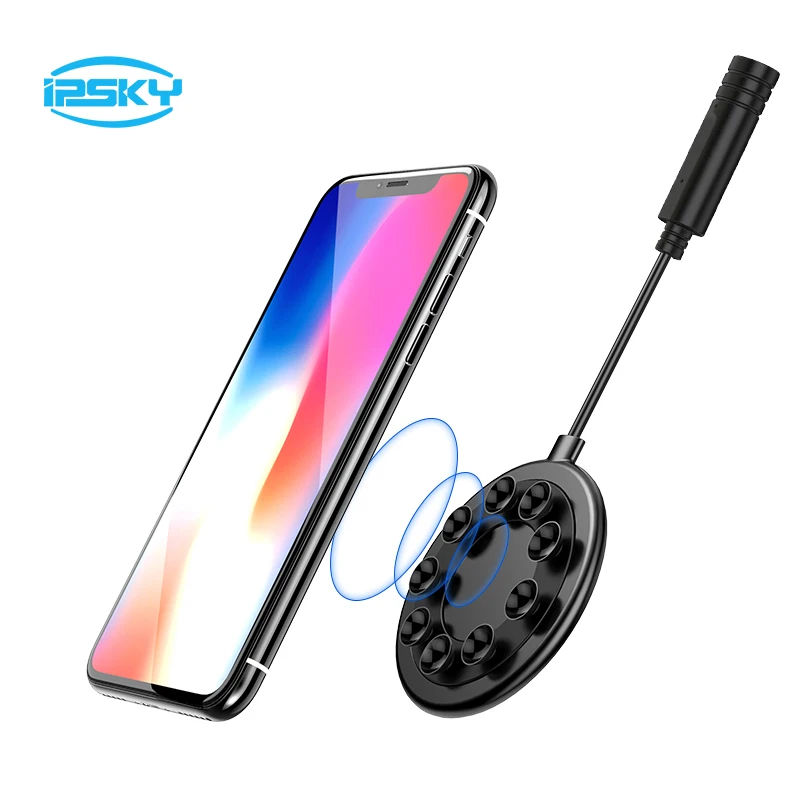 IPSKY Qi Wireless Charger For Iphone Xr Max 8 7 Adsorbed