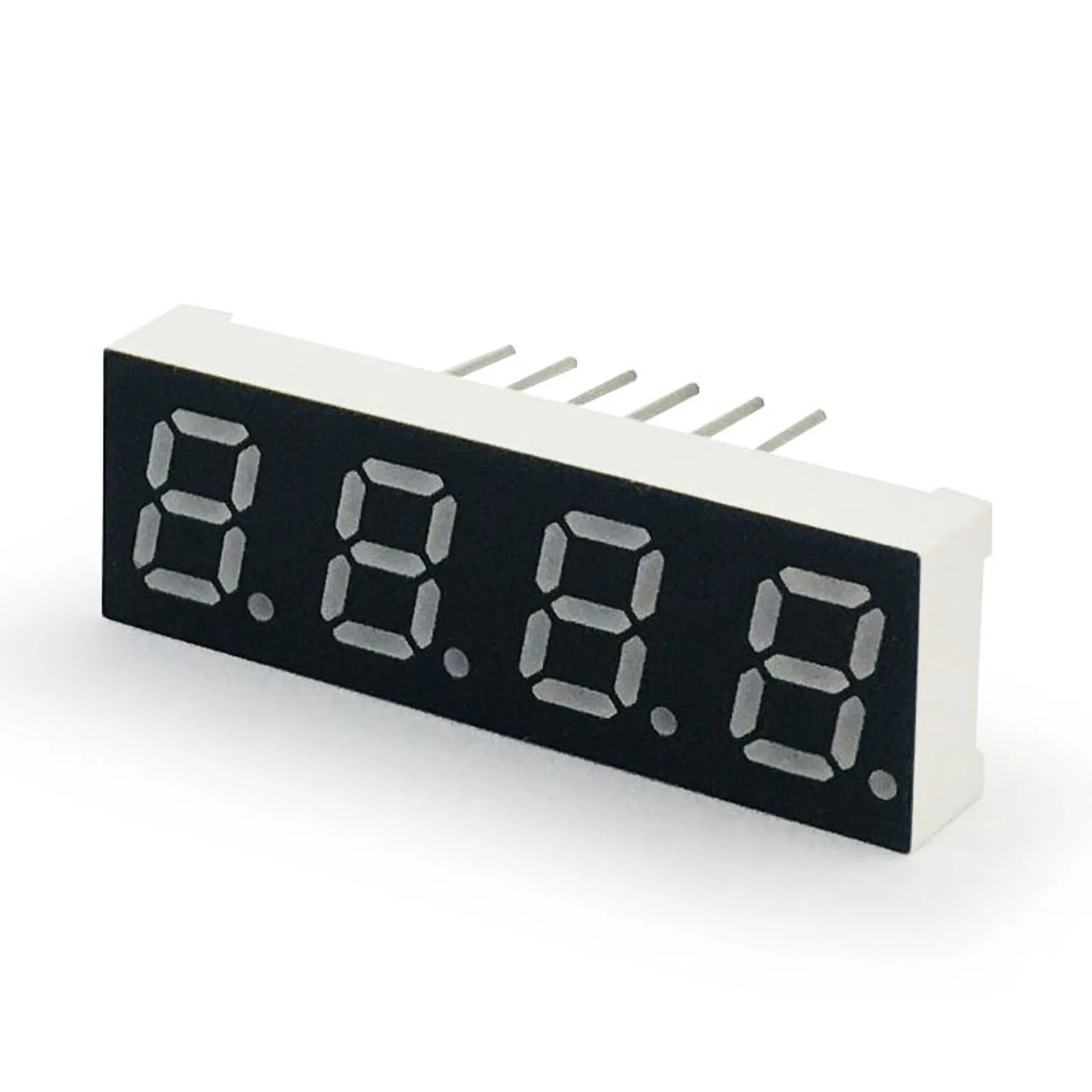 

MCIGICM 10pcs 7 segment common Cathode 4 Bit digital Tube 0.56" 0.56in. Red LED Display 7 segmentos LED Digital tube
